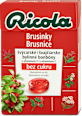 Švajčiarske bylinné bonbóny s brusnicami a vitamínom C Ricola
