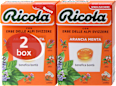 Caramelle Arancia Menta confezione doppia Ricola