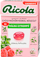 Gyógynövény cukorka, málna-citromfű Ricola