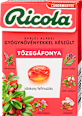 Gyógynövényes cukorka tőzegáfonya Ricola