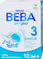 OPTIPRO 3 JUNIOR Tejalapú anyatej-kiegészítő tápszer 12.hó+ BEBA