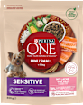 Karma sucha dla psów dorosłych, łosoś i ryż ONE MINI Delicate PURINA ONE