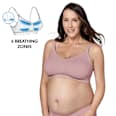 Schwangerschafts- und Still-BH Gr.XL Keep Cool Ultra, rosé Medela