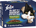 Nassfutter Katze So gut wie es aussieht Katzenfutter Gemischte Vielfalt & Gemüse Felix