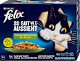 Nassfutter Katze So gut wie es aussieht Katzenfutter Gemischte Vielfalt & Gemüse Felix