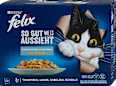 Nassfutter Katze So gut wie es aussieht Geschmacksvielfalt aus dem Wasser Felix