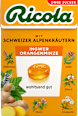 Bonbon, Ingwer & Orangenminze, zuckerfrei, in der Taschenbox Ricola