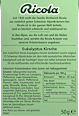 Bonbon, Eukalyptus Kirsche, zuckerfrei, in der Taschenbox  Ricola