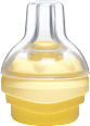 Babyflasche mit Calma-Trinksauger, gelb, 0-6 Monate, 150ml Medela