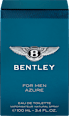 Eau de Toilette For Men Azure BENTLEY