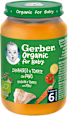 Bio príkrm mrkva a rajčiny s morčacím mäsom Gerber Organic