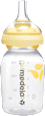 Babyflasche mit Calma-Trinksauger, gelb, 0-6 Monate, 150ml Medela