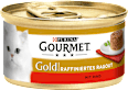 Nassfutter Katze Gold Raffiniertes Ragout mit Rind Purina Gourmet