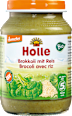 Menü Brokkoli mit Reis ab dem 5. Monat Holle
