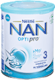 Prah za pripravo mlečnega napitka za majhne otroke OPTIPRO 3, od 1. leta Nestlé NAN