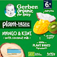 Bio kókusztej alapú mangó-kivi poharas bébidesszert 6 hónapos kortól Gerber Organic