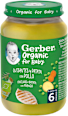 Bio príkrm hrášok so zemiakmi a kuracím mäsom Gerber Organic