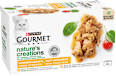 Nassfutter Katze mit Huhn & Truthahn, nature's creations, Multipack (4x85 g) Purina Gourmet