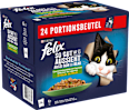 Nassfutter Katze So gut wie es aussieht Katzenfutter Gemischte Vielfalt & Gemüse Felix