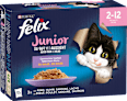 Nassfutter Katze Junior Gemischte Vielfalt Felix