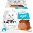 Nassfutter Katze Revelations Mousee mit Thunfisch (2x 57 g) Purina Gourmet