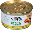 Hrană umedă pentru pisici cu rosii şi spanac Purina Gourmet