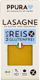 Nudeln, Lasagne aus Mais/Reis, glutenfrei PPURA