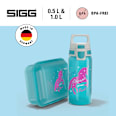 Brotdose und Flasche Set VIVA türkis 2tlg. SIGG
