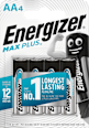 Batterien	Max Plus AA Energizer