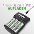 Ladegerät Accu Base Recharge Energizer