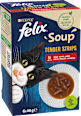 Katzensnack Soup Tender Strips Fleisch Felix