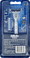 Maszynka do golenia z wymiennymi ostrzam MACH3 TURBO + 2 wkłady Gillette