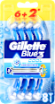 Blue3 COOL jednokratni brijači Gillette