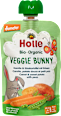 Quetschie Veggie Bunny Karotte, Süßkartoffel mit Erbsen ab dem 6. Monat Holle