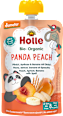 Quetschie Panda Peach, Pfirsich, Aprikose, Banane mit Dinkel ab 8 Monaten Holle