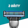 Mach3 pánský holicí strojek + 5 náhradních hlavic Gillette