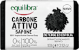 Sapone solido 100% vegetale detox con carbone attivo equilibra