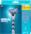 MACH3 brijač: drška + 12 dopuna Gillette