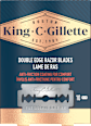 Borotva betét King. C. Gillette