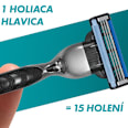 Pánsky holiaci strojček Mach3 + 5 náhradných hlavíc Gillette