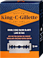 Borotva betét King. C. Gillette