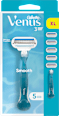 Dámsky holiaci strojček Smooth + 5 NH Gillette Venus