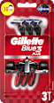 Blue 3 PLUS - brijači Gillette