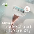 dámský holicí strojek Extra Smooth Sensitive Rosegold Gillette Venus