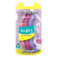 Damski brivnik za enkratno uporabo Venus3 Colors Gillette Venus