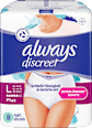 discreet Pants Inkontinenz Gr. L Plus  always