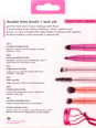 Pinselset Brush + Lash REAL TECHNIQUES