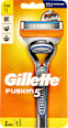 Maszynka do golenia z wymiennymi ostrzam FUSION MANUAL + 2 wkłady Gillette