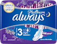 Absorbante de noapte Platinum mărimea 3 always