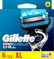 Rasierklingen Fusion Proshield Chill Gillette